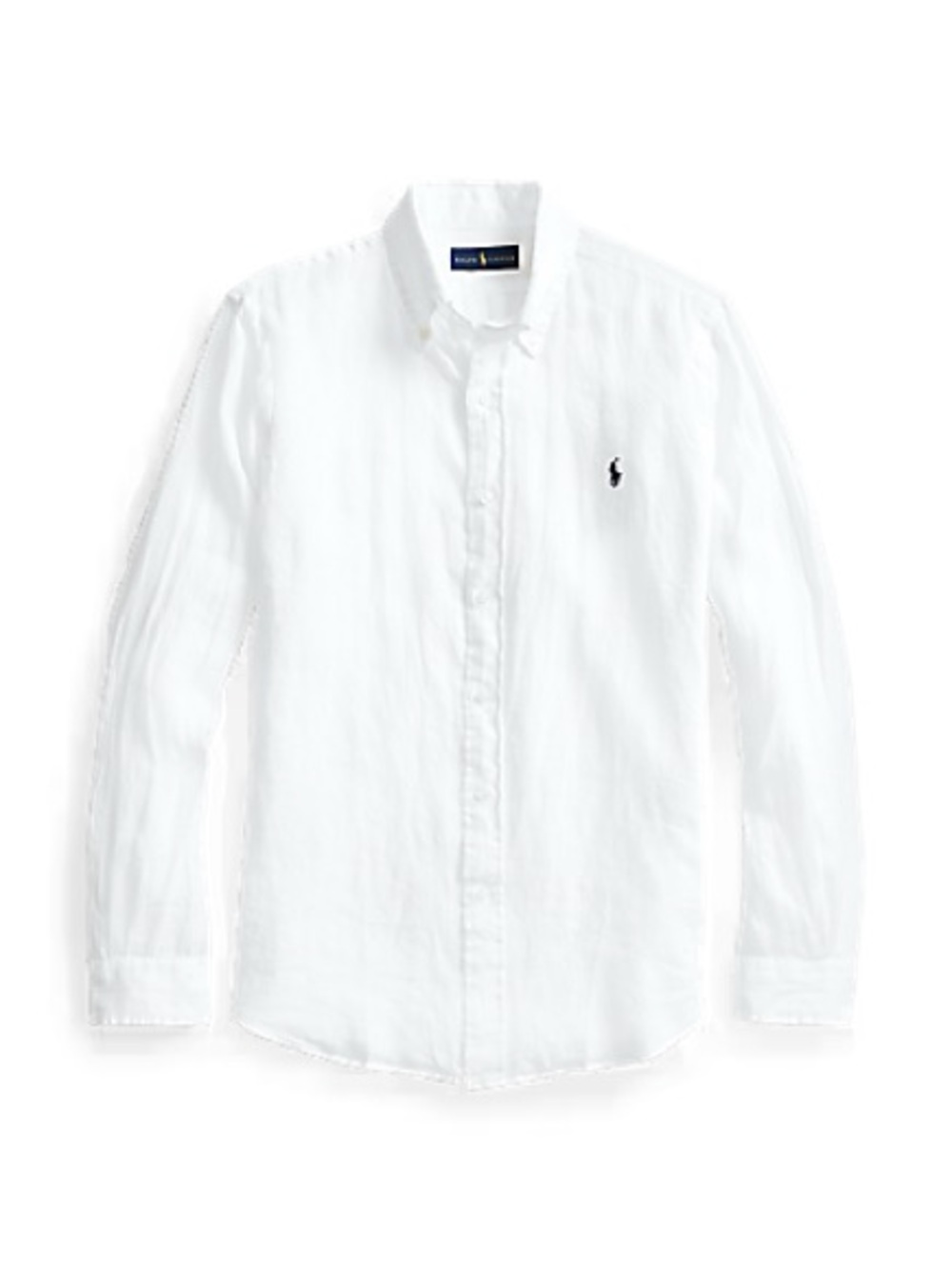 Polo Ralph Lauren men’s 4XB Big solid white linen oxford button down shirt
